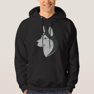 Veste À Capuche Chien linéaire sibérien Husky