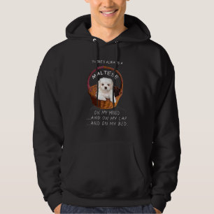 Veste À Capuche Chien Maltais Est Sur Mon Esprit Chien 2