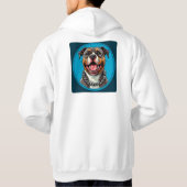 Veste À Capuche Chien Pitbull Cool (Dos)