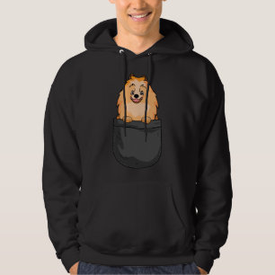 Veste À Capuche Chien Poméranien mignon de chien de poche