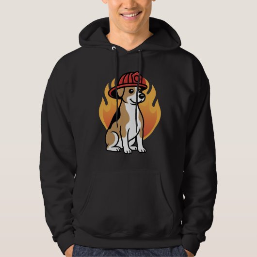 Veste À Capuche chien pompier (Devant)
