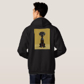 Veste À Capuche chien qui rit (Dos entier)