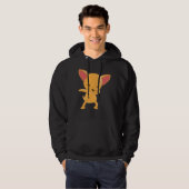 Veste À Capuche Chihuahua Chien Dabbing Vector Art (Devant entier)
