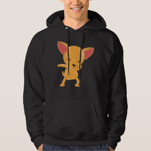 Veste À Capuche Chihuahua Chien Dabbing Vector Art