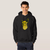 Veste À Capuche Chihuahua Crazy (Devant entier)