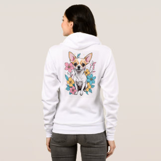 Veste À Capuche Chihuahua du printemps