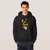 Veste À Capuche Chihuahua Illustration Thunder (Devant entier)