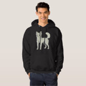 Veste À Capuche Chihuahua Lh White (Devant entier)