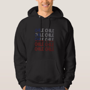 Veste À Capuche Chili Drapeau Hispanique Mois du patrimoine Enfant