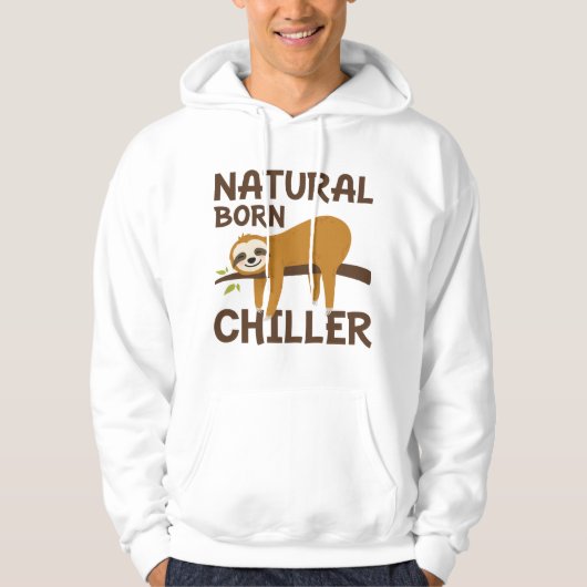 Veste À Capuche Chiller naturel né (Devant)