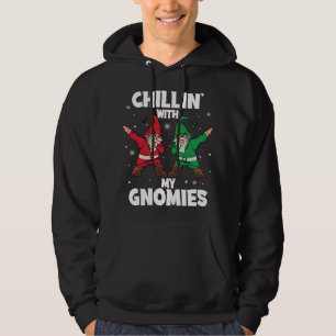 Veste À Capuche Chillin Avec Mes Gnomes Femmes Dabbing Gn Noël
