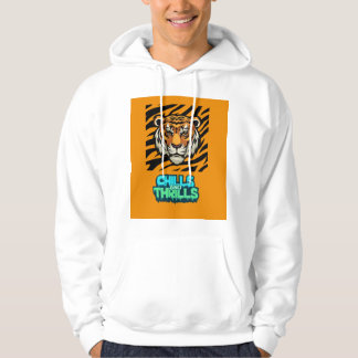 Veste À Capuche Chills and Thrills Tiger Imprimer T-shirt