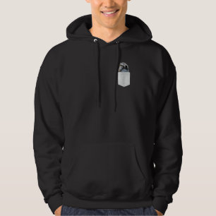 Veste À Capuche Chimpanzé Fake Pocket Art Singe Chimp Ape Animal