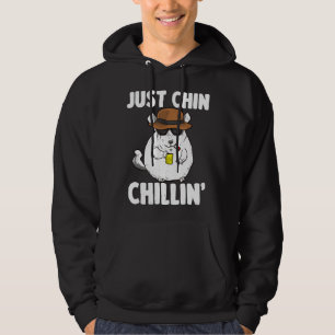 Veste À Capuche Chin Chillin' Pour Les Propriétaires De Chinchilla
