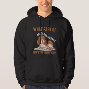 Veste À Capuche Chiot-Beagle de chiot têtu Beagle