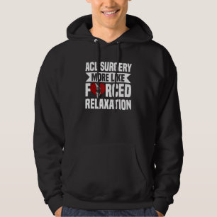 Veste À Capuche Chirurgie Acl Reconstruction Du Genou Relaxation F