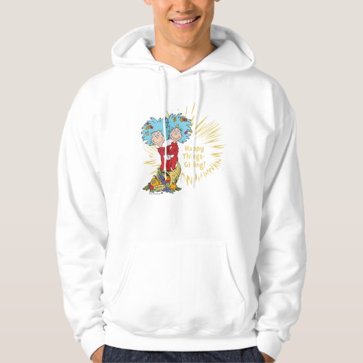 Veste À Capuche Chose Un Chose Deux Fête des Choses! (Devant)