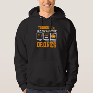 Veste À Capuche Choses que je fais pendant mon temps libre Pilotag