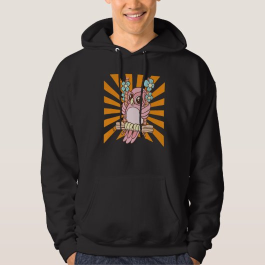 Veste À Capuche Chouette pour bébé (Devant)