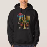Veste À Capuche Chrismukkah Hannukah Santa Hat Family Christmas Pa<br><div class="desc">Chrismukkah Hannukah Santa Hat Famille Noël Pyjama Cadeau</div>