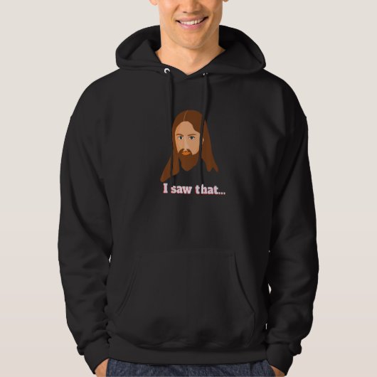 Veste À Capuche Christian Jésus A Vu Que (Devant)