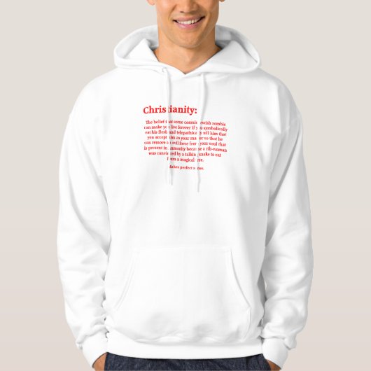 Veste À Capuche Christianisme (Devant)