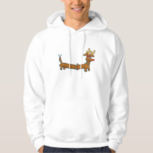 Veste À Capuche Christmas Dachshund