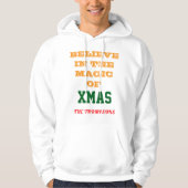 Veste À Capuche Christmas Men's Basic Hooded Sweatshirtcustomize (Devant)