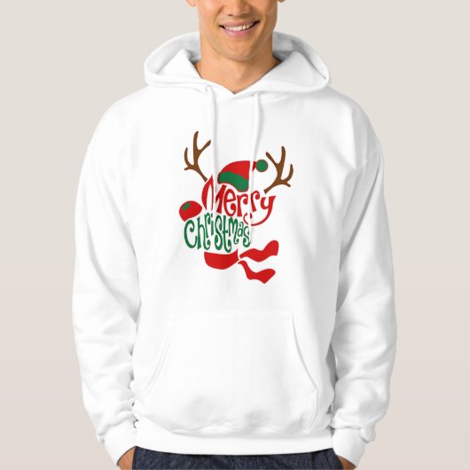 Veste À Capuche christmas men's hoodies sweatershirts long sleeve (Devant)