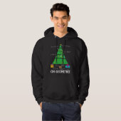 Veste À Capuche Christmas Tree Geometree Geometry Funny Math Teach (Devant entier)