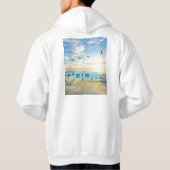 Veste À Capuche Ciel bleu du matin (Dos)