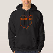 Veste À Capuche Cincinnati BURR OH - Athens Ohio - 740 Area Code - (Devant)