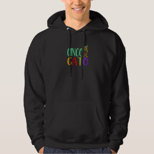Veste À Capuche Cinco De Mayo Vintage Mexican Cinco De Gato Cat
