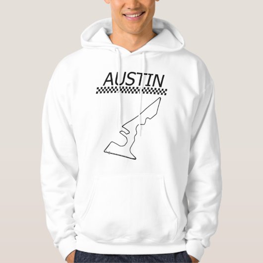 Veste À Capuche Circuit automobile d'Austin (Devant)
