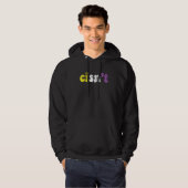 Veste À Capuche Cisn't Nonbinary Pride Non Binary Flag Cisgender P (Devant entier)