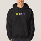 Veste À Capuche Cisn't Nonbinary Pride Non Binary Flag Cisgender P (Devant)