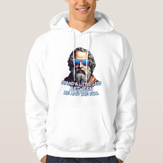 Veste À Capuche Citation cool (Devant)