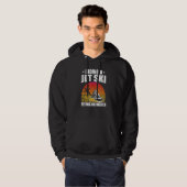 Veste À Capuche Citation de jet ski fun pour l'eau (Devant entier)