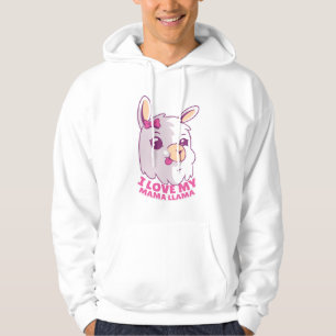 Veste À Capuche Citation de Mama Llama 
