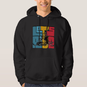 Veste À Capuche Citation de passionné de motoneige Allons-y