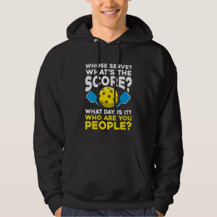 Veste À Capuche Citation de Pickleball hilarant Athlètes Sport Hu