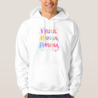 Veste À Capuche Citation drôle colorée rêveuse éclaboussures de pe