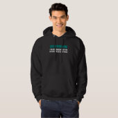 Veste À Capuche citation drôle je devant vous mème bonjour (Devant entier)