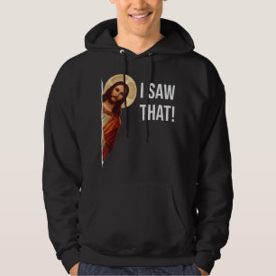 Veste À Capuche Citation Drôle Jésus Mème J'Ai Vu Ce Chrétien T-Sh