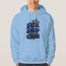 Citation drôle pour le hoodie de Kings pour un cou