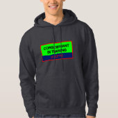 Veste À Capuche Citation drôle Serviteur Corgi en formation (Devant)
