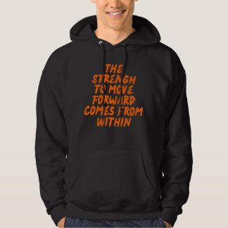 Veste À Capuche Citation Inspirante Typographie Minimaliste