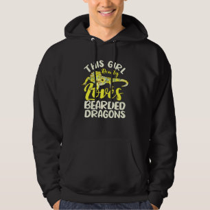 Veste À Capuche Citation Reptile Cette Fille Aime Vraiment Le Drag