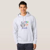 Veste À Capuche Citation Sarcasique Minimale (Devant entier)