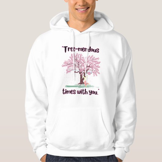 VESTE À CAPUCHE CITE DU MENDUS D'ARBRE (Devant)